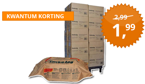 Enviro-Log pallet aanbieding