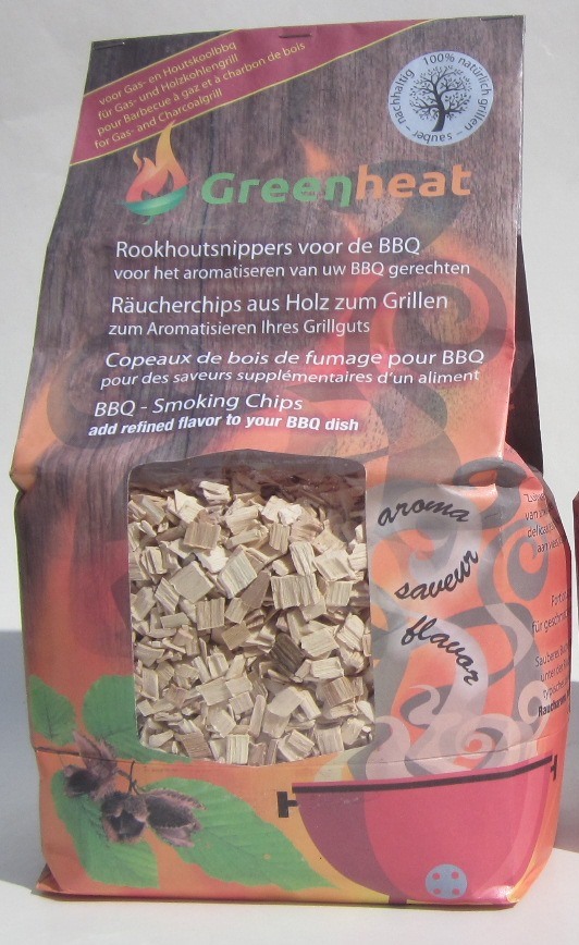 Natuur priester Lil NIEUW : 1 Kg Rookhoutsnippers voor BBQ = 1+ 1 Gratis - Greenheat.nl